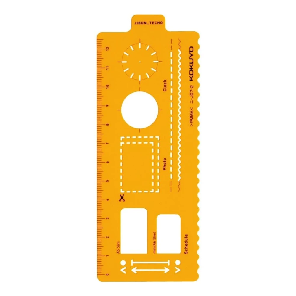 Kokuyo Jibun Techo Stencil 9 Kokuyo Jibun Techo Stencil - Image 9