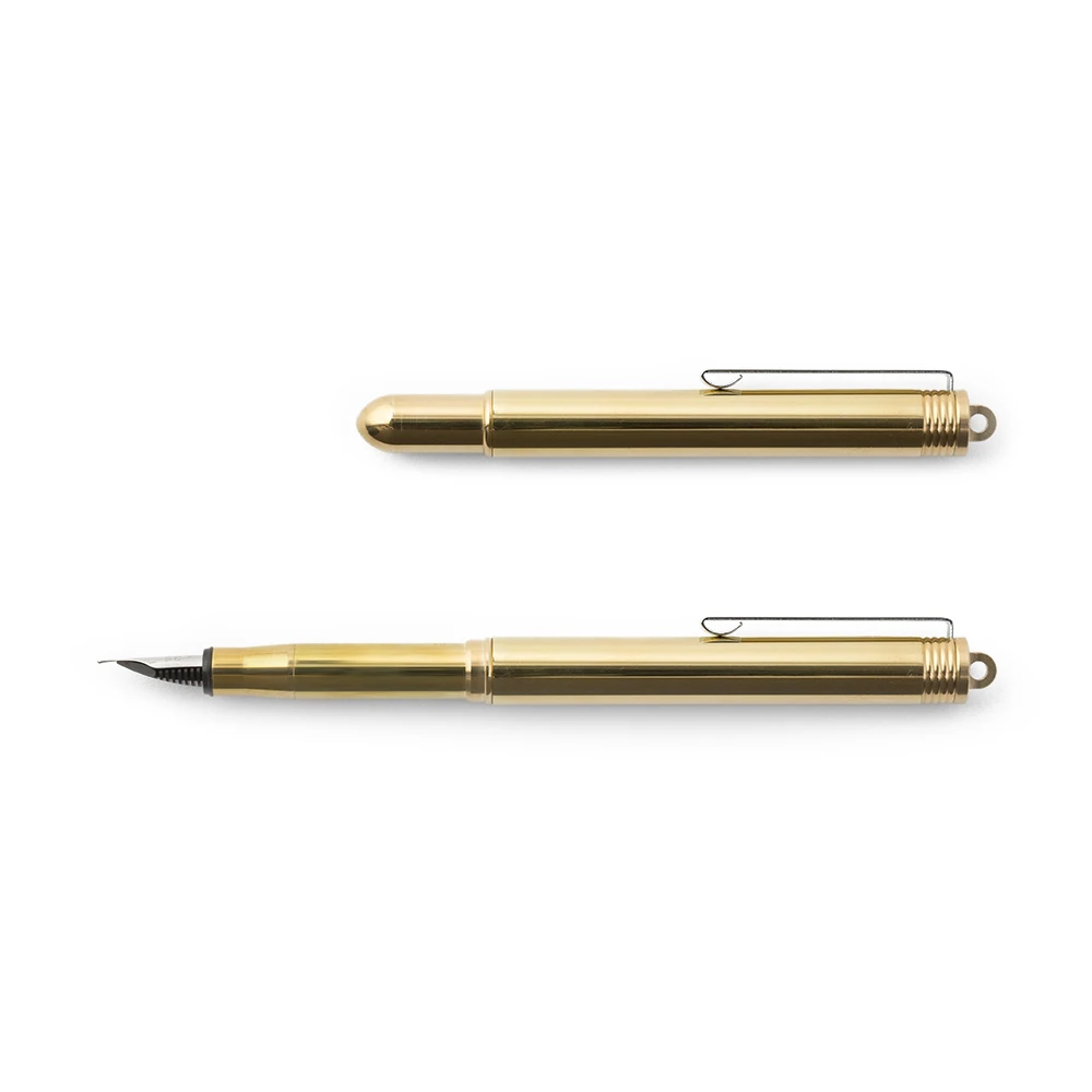 Traveler's Company BRASS Fountain Pen 1 Traveler's Company BRASS Fountain Pen