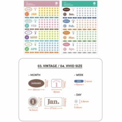 Iconic Dated Planner Stickers -Stationery Sale Store 3 f69eaaff fb8e 4e68 9fd9 492b7f0409f2