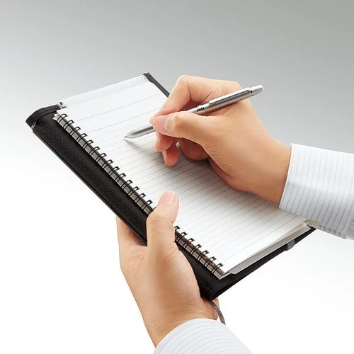 Kokuyo Systemic Cover Notebook - 6mm Ruled A5 5 Kokuyo Systemic Cover Notebook - 6mm Ruled A5 - Image 5