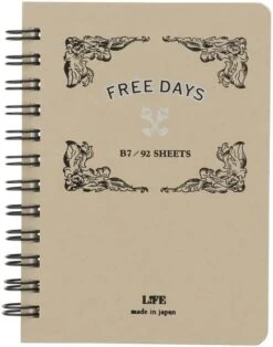 LIFE Free Days Ring Notebook [B7] -Stationery Sale Store 41mbpGB3heL. AC e4b7c61d 181b 489a 97f6 1f179d7794a4