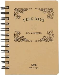 LIFE Free Days Ring Notebook [B7] -Stationery Sale Store 41nlLHdryqL. AC