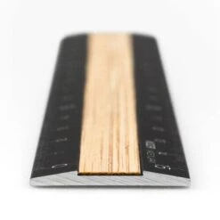 Midori - Aluminium Wooden Ruler 15cm - Black -Stationery Sale Store 42270 3