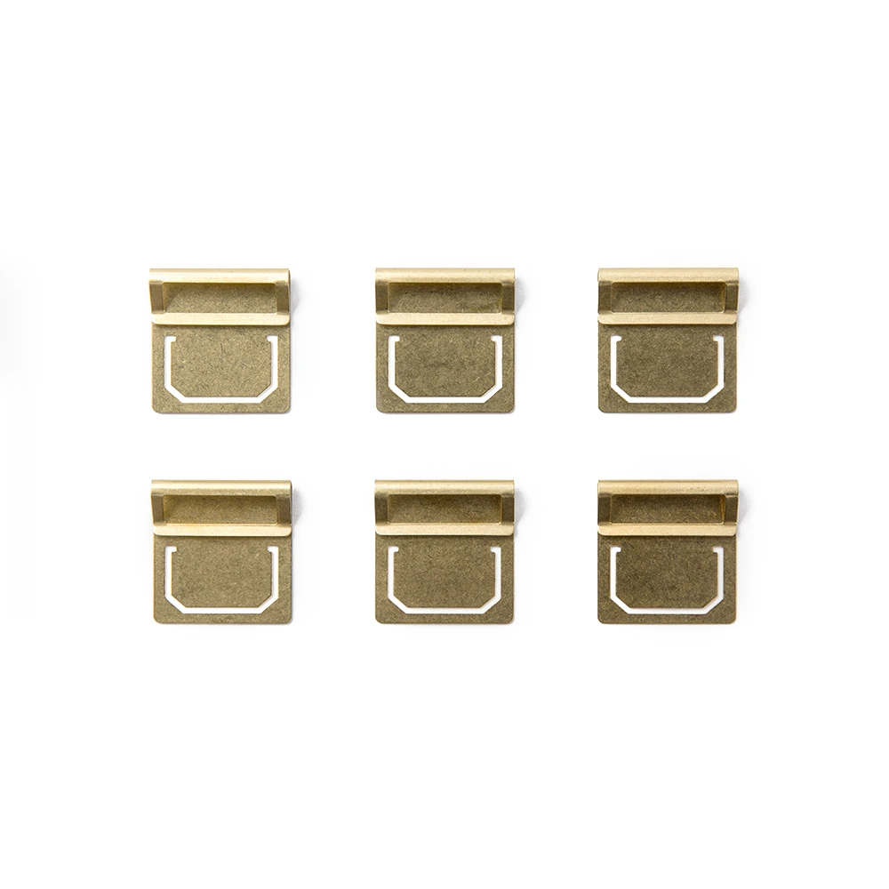 TRAVELER'S Company Brass Index Clips 3 TRAVELER'S Company Brass Index Clips - Image 3