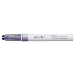 Kokuyo Mark+ Dual Colour Highlighter [Grey Stripe] -Stationery Sale Store 4901480354019 1