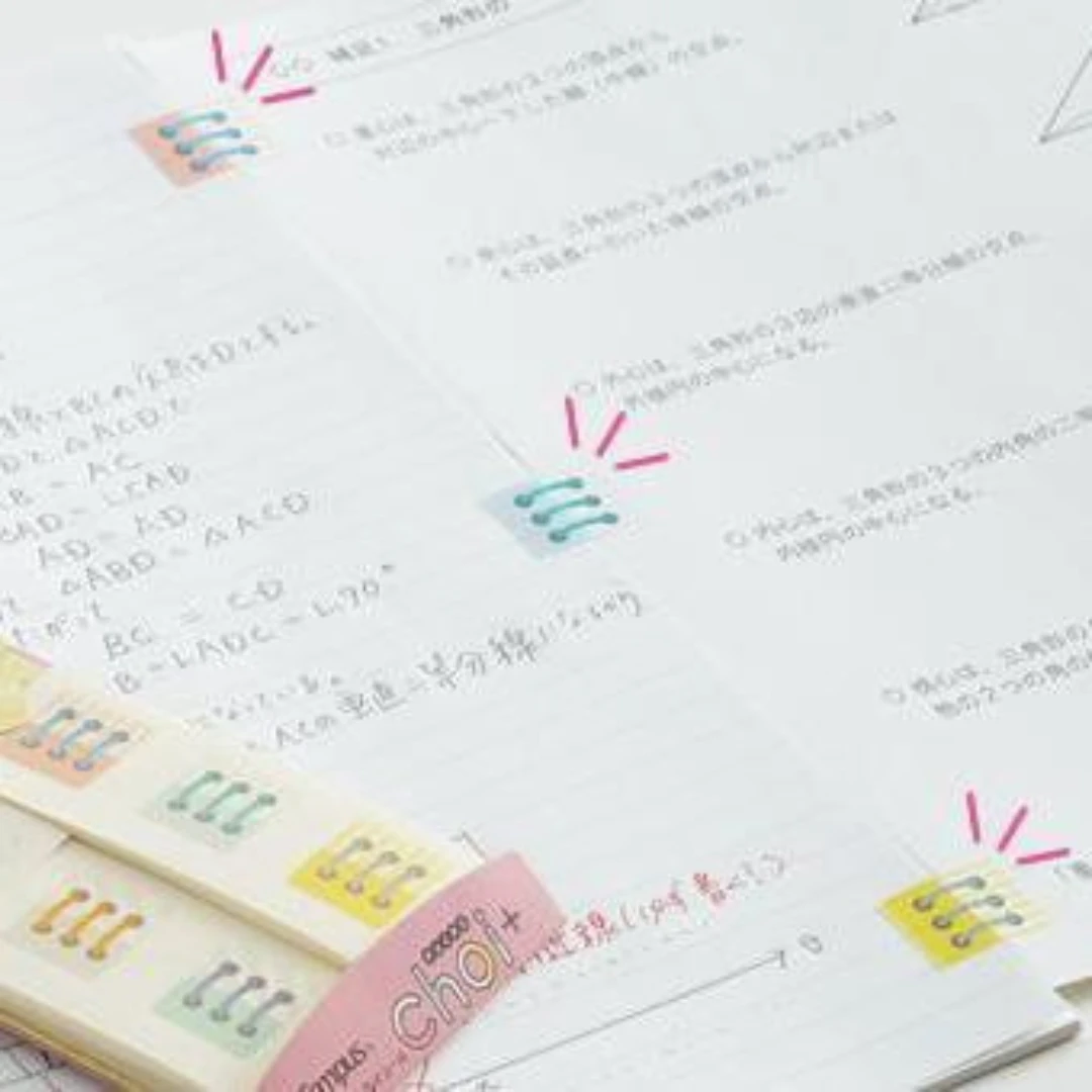 Kokuyo CAMPUS Choi+ Sheet Connecting Stickers 2 Kokuyo CAMPUS Choi+ Sheet Connecting Stickers - Image 2