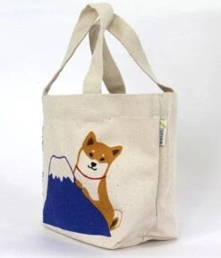 Shiba Cotton Bag - Mountain -Stationery Sale Store 5637870 5