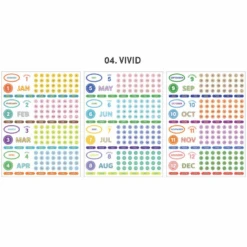 Iconic Dated Planner Stickers -Stationery Sale Store 5 e467167d dfd8 47c2 b214 b26ede4cc829