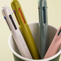 Livework LIFE & PIECES 4-Colour Gel Pen [0.4mm] -Stationery Sale Store 6091