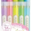Zebra Kirarich Glitter Highlighter - Set Of 5
