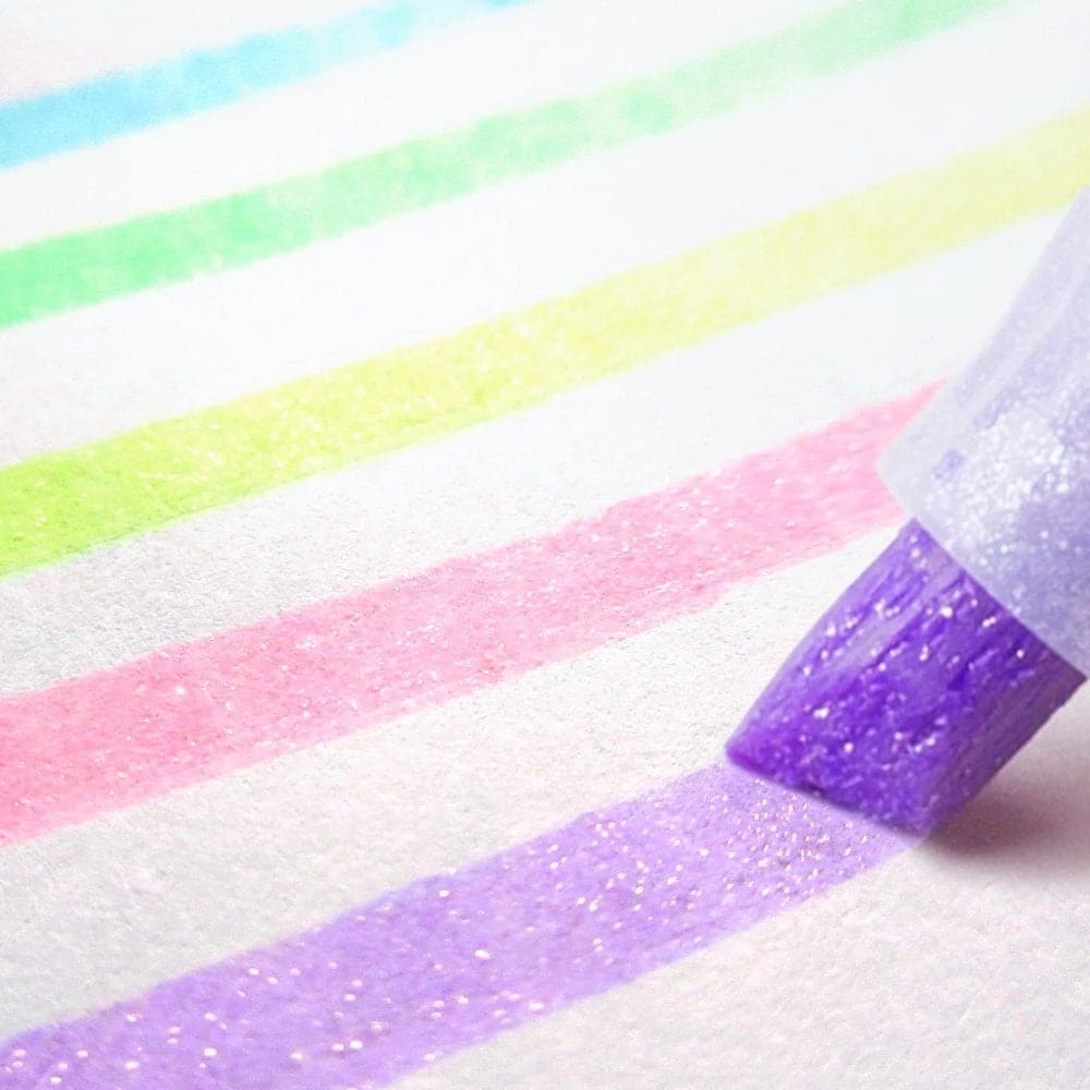 Zebra Kirarich Glitter Highlighter - Set Of 3 3 Zebra Kirarich Glitter Highlighter - Set Of 3 - Image 3