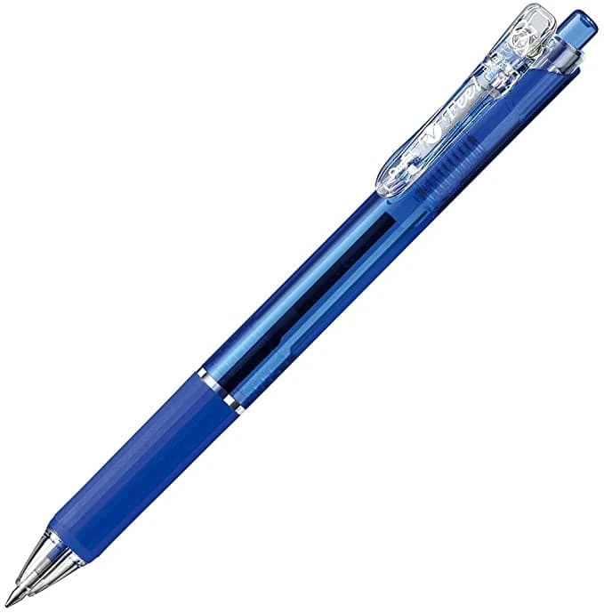 Pentel Clear V-Feel Ballpoint Pen - 0.7 Mm 1 Pentel Clear V-Feel Ballpoint Pen - 0.7 Mm