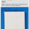 Stalogy Translucent Sticky Notes - 2 Pads