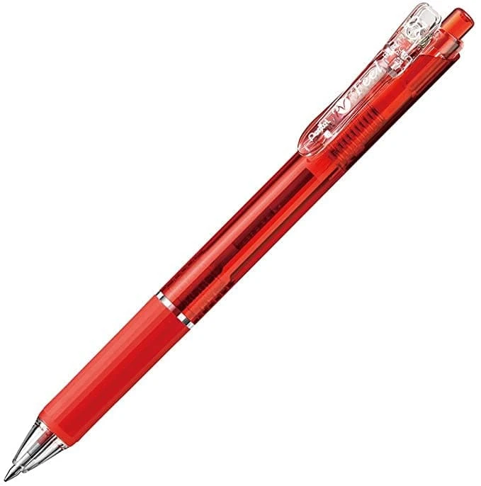 Pentel Clear V-Feel Ballpoint Pen - 0.7 Mm 4 Pentel Clear V-Feel Ballpoint Pen - 0.7 Mm - Image 4