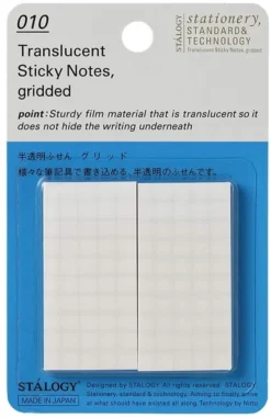 Stalogy Translucent Sticky Notes - 2 Pads -Stationery Sale Store 61mx8d0izll. ac sl1000