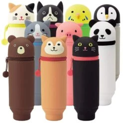 LIHIT LAB PuniLabo Stand Pen Case - Penguin -Stationery Sale Store 61nr4apiwbl. sl1001 1 1 1 1
