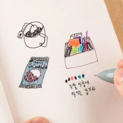 Livework LIFE & PIECES 4-Colour Gel Pen Refill [0.4mm] -Stationery Sale Store 640 3