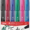 Pentel Touch Brush Sign Pen - Set A