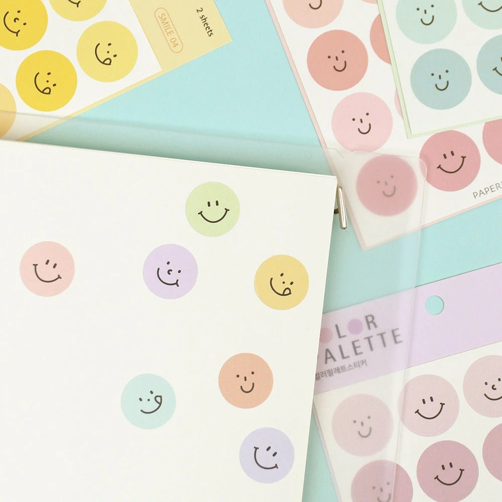 Paperian Colour Palette Stickers - Smile 1 Paperian Colour Palette Stickers - Smile