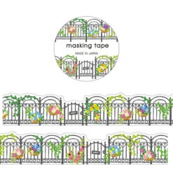 Mind Wave Die Cut Masking Tape - Garden Fence