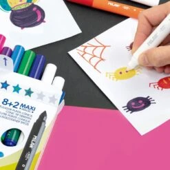 Milan Maxi Magic 8+2 Fibrepens 11 Milan Maxi Magic 8+2 Fibrepens -Stationery Sale Store 80023 04