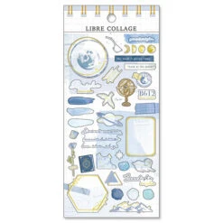 MIND WAVE Collage Gold Foil Stickers -Stationery Sale Store 80773 main
