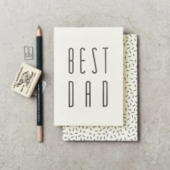 Katie Leamon Greeting Card [Best Dad]