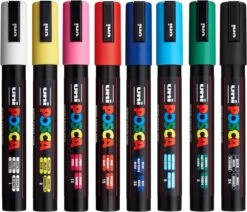 Uni Posca Medium Point Marker Pens (Set Of 8) 12 Uni Posca Medium Point Marker Pens (Set Of 8) -Stationery Sale Store 81TureYcwCL. AC SL1500