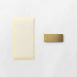 TRAVELER'S Company Brass Label Plates -Stationery Sale Store 82022006 d