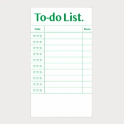 Paperian Lists To Live By Memo Pad [8 Styles] -Stationery Sale Store 84