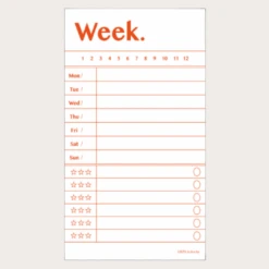 Paperian Lists To Live By Memo Pad [8 Styles] -Stationery Sale Store 86