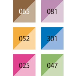 Kuretake ZIG Memory System Brushables - Bright 6 Colours Set -Stationery Sale Store 8969746 1000 jpg