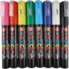 Uni Posca Ultra Fine Marker Pens (Set Of 8)