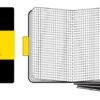 Moleskine Black Large Squared Cahier (Pack Of 3)