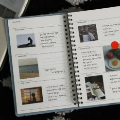 Paperian Archive Undated Weekly Planner -Stationery Sale Store Archive Spiral Undated Weekly Planner V2 24 14056