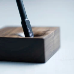 HMM Walnut Block Pen Stand -Stationery Sale Store Block1200X1200 18