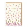 Ohh Deer Very Lovely Mum Floral Ditsy Greeting Card