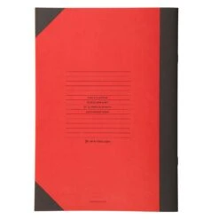 Mark's Tokyo Edge Day 5 Series Bamboo Notebook -Stationery Sale Store DAY5 NB01 RD SUB01