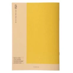 Mark's Tokyo Edge Day 5 Series Bamboo Notebook -Stationery Sale Store DAY5 NB02 YE 2