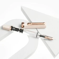 TWSBI ECO Rose Gold Fountain Pen -Stationery Sale Store ECO Creme Rosegold03