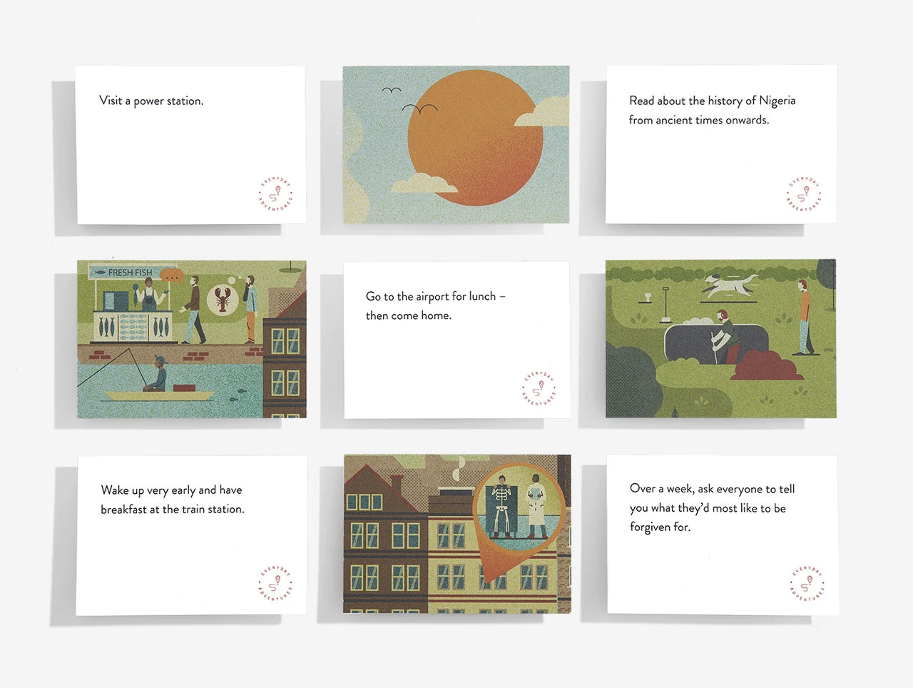 The School Of Life 'Everyday Adventures' Suggestion Cards 2 The School Of Life 'Everyday Adventures' Suggestion Cards - Image 2