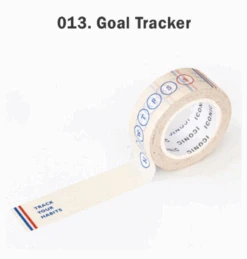 Iconic Masking Tape Checkbox -Stationery Sale Store GoalTracker