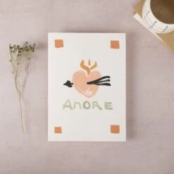 Katie Leamon Greeting Card [Heart Amore Green]