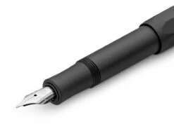 Kaweco AL Sport Fountain Pen With Medium Nib -Stationery Sale Store Kaweco AL FP Black Detail Front web s