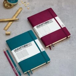 Leuchtturm1917 Hardcover Master Slim Notebook - A4+ (Lined, Dotted, Plain) -Stationery Sale Store LC63563 Leuchtturm1917 Hardcover Notebook Master Slim Port Red DTL7 P2