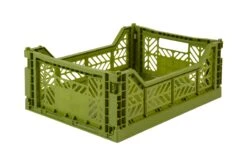 Aykasa Folding Crate [Midi] -Stationery Sale Store Midi Olive scaled 1