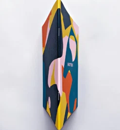 The Completist Pink Cut Out Shapes Slimline Notebook (A5) -Stationery Sale Store NOT043PINKSHAPESNB3 scaled