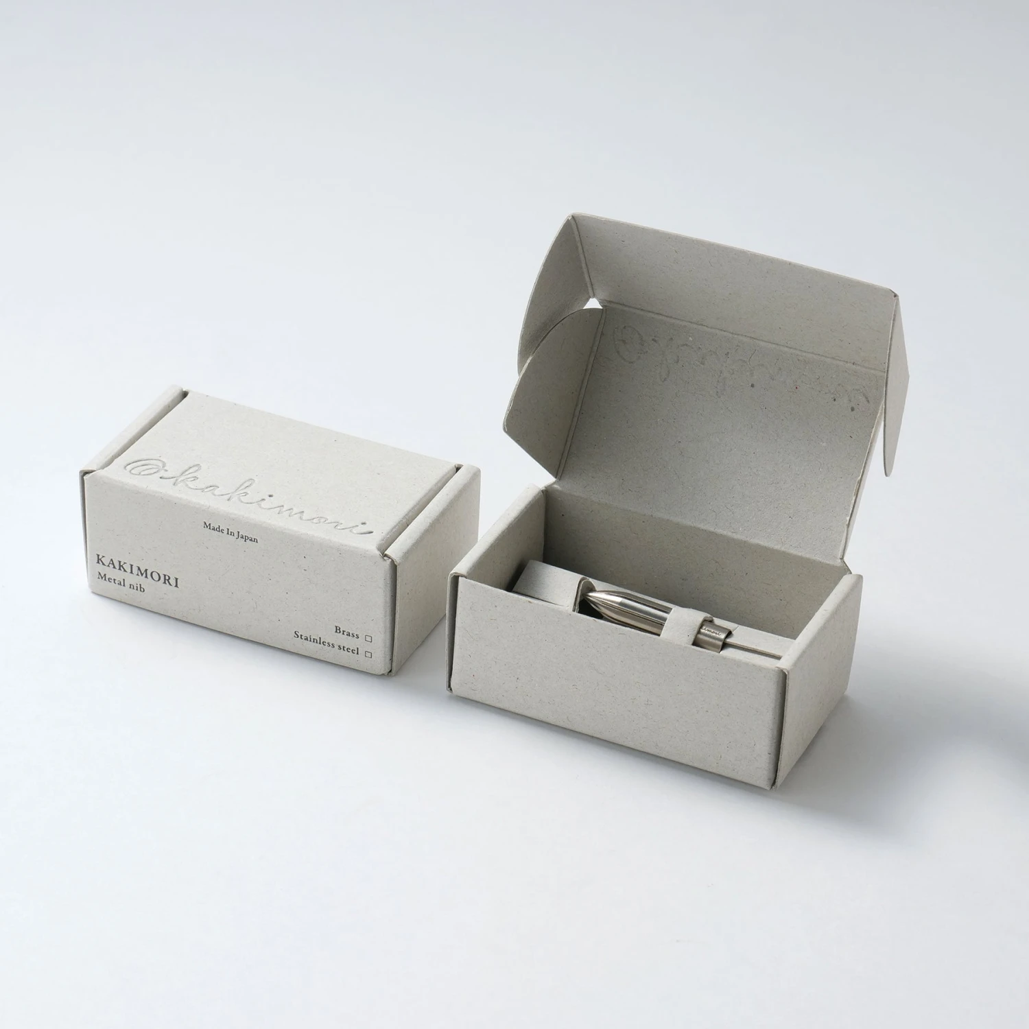 Kakimori Metal Nib - Stainless Steel 2 Kakimori Metal Nib - Stainless Steel - Image 2