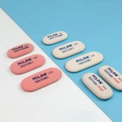 MILAN Oval 1012 Erasers [Pack Of 2]