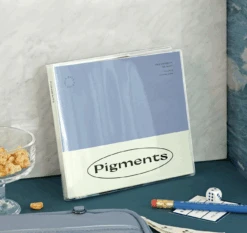 Iconic Pigment Notebook [Grid] -Stationery Sale Store PowderBlue